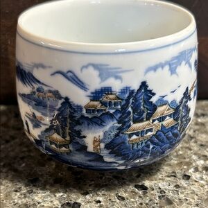 Japanese sake or tea cup